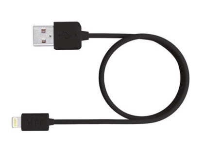 CABO USB 2.0 A APPLE LIGHTNING MEDIARANGE USB 2.0 COMPRIMENTO DO CABO 1 MT PRETO