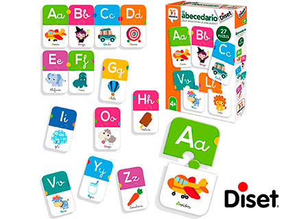 JOGO DISET EDUCATIVO O ABECEDRIO