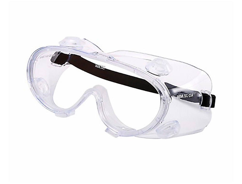 OCULOS DE PROTEO PANORMICOS COR TRANSPARENTE CERTIFICADO CE