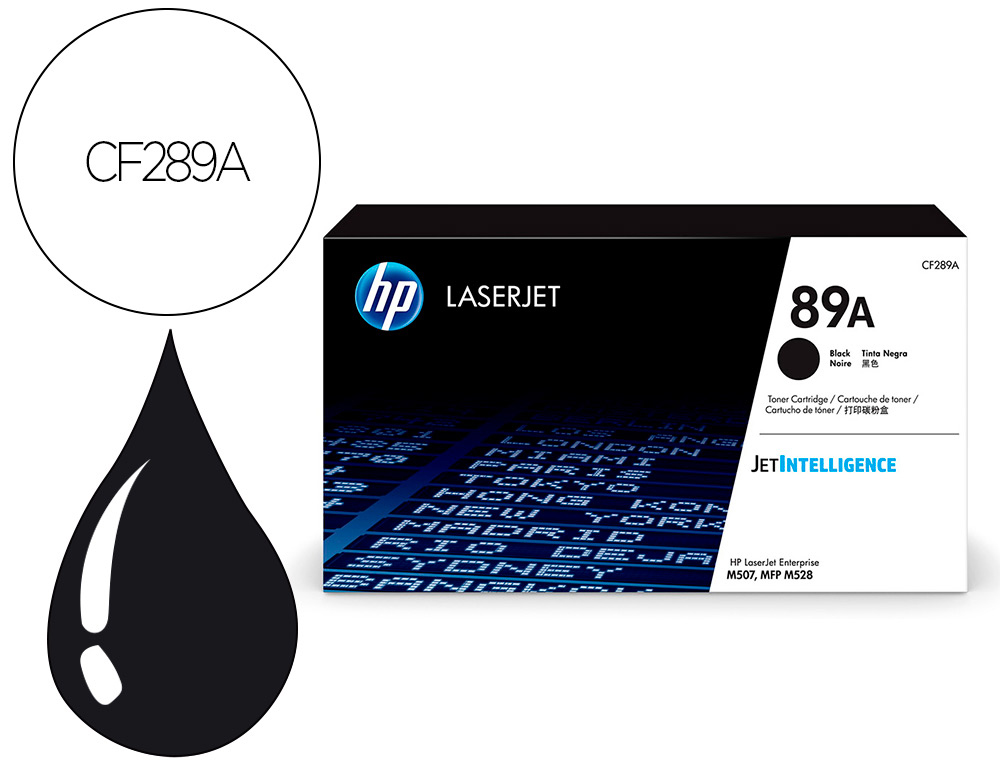 TONER HP LASERJET 89A M507 / MFP M528 PRETO 5000 PAGINAS