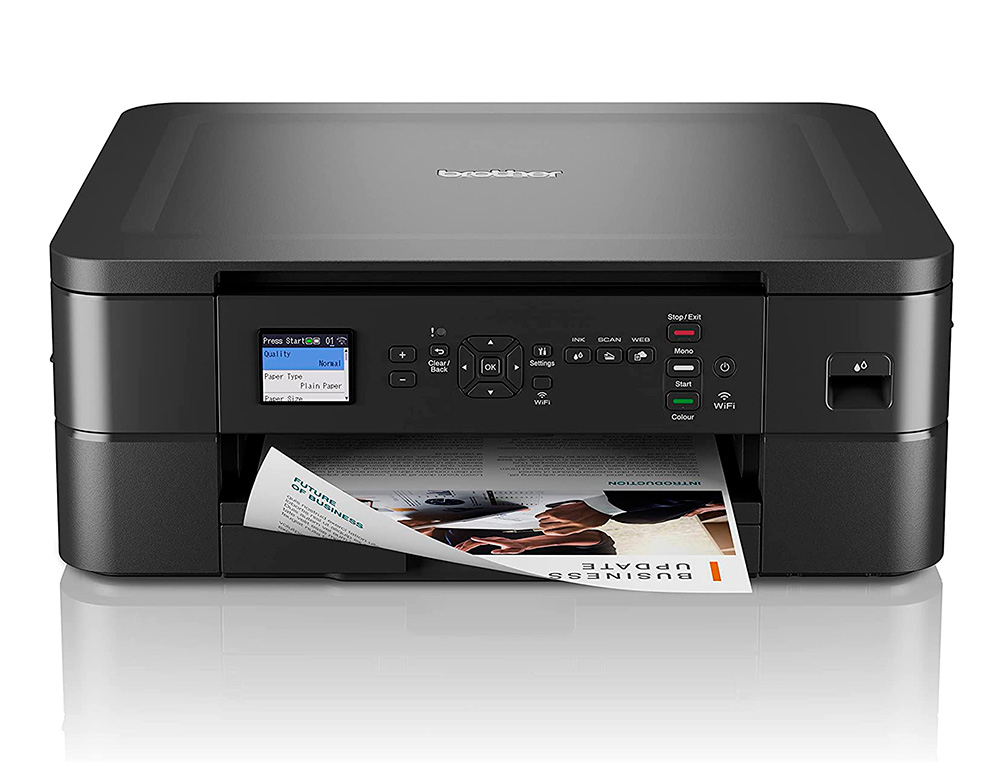 MULTIFUNCOES BROTHER DCPJ1050DW 17 PPM PRETO 9,5 CORES COPIADORA SCANNER IMPRESSORA BANDEJA 150 FOLHAS