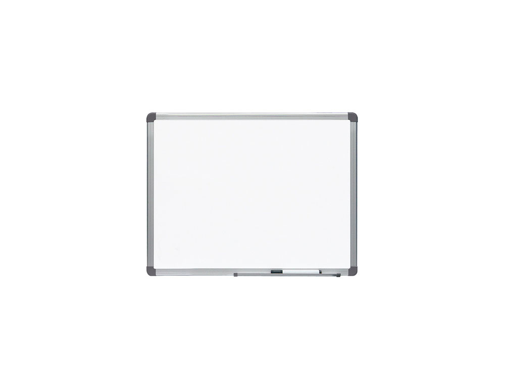 QUADRO BRANCO ROCADA LACADO MAGNETICO MOLDURA ALUMINIO COM CANTOS 45X60 CM