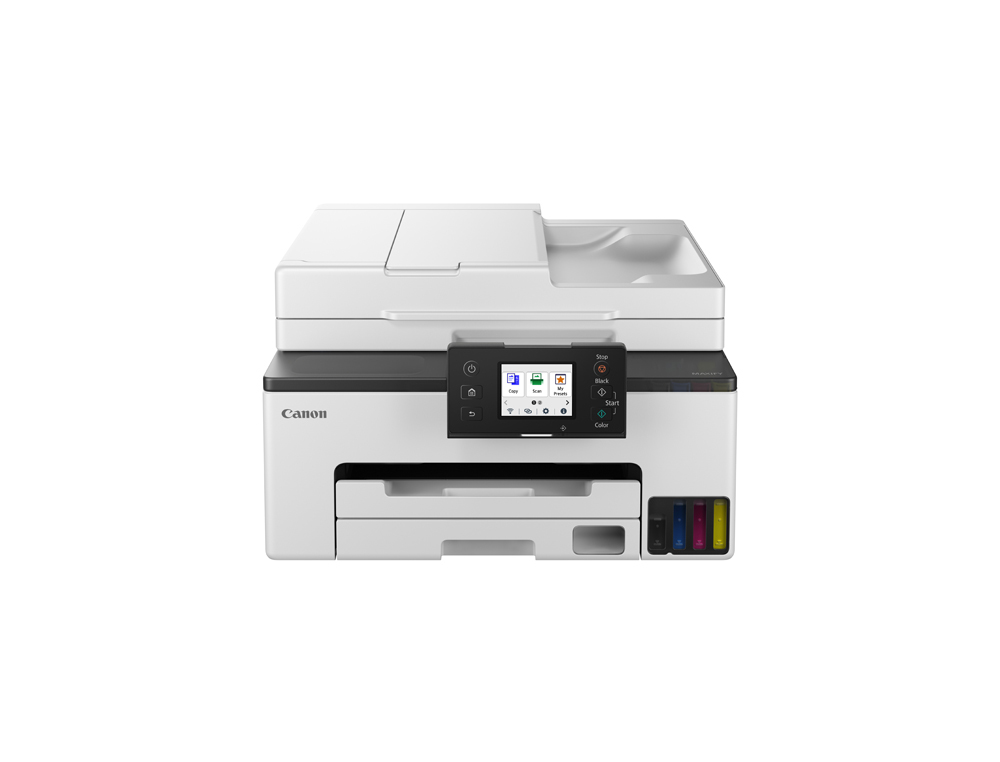 MULTIFUNCOES CANON MAXIFY GX2050 TINTA COR 15PPM PRETO 10PPM DIN A4 COR WIFI IMPRESSORA SCANNER COPIADORA FAX BANDEJA 25