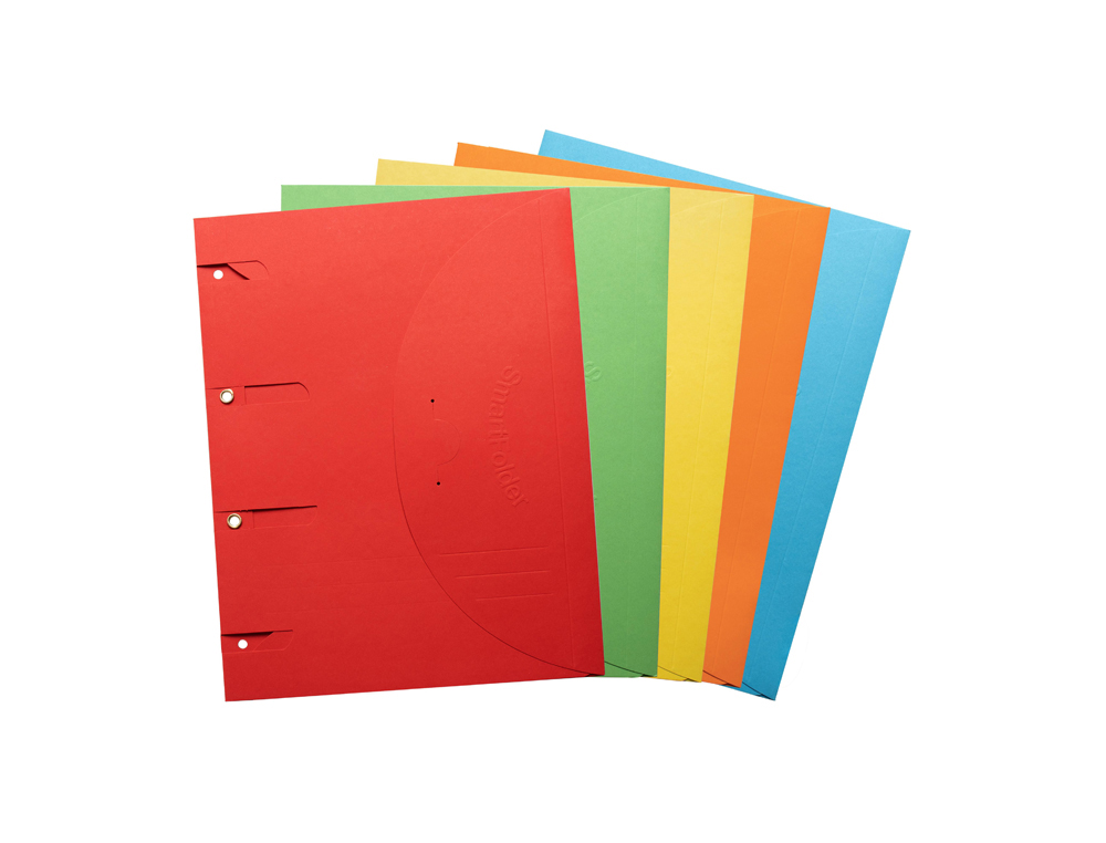 PASTA DE ARQUIVO TARIFOLD SMARTFOLDER FSC BLUE ANGEL DIN A4 TRES ABAS E FECHO DE VELCRO CARTAO 225 GR PACK DE 10 UNIDADE