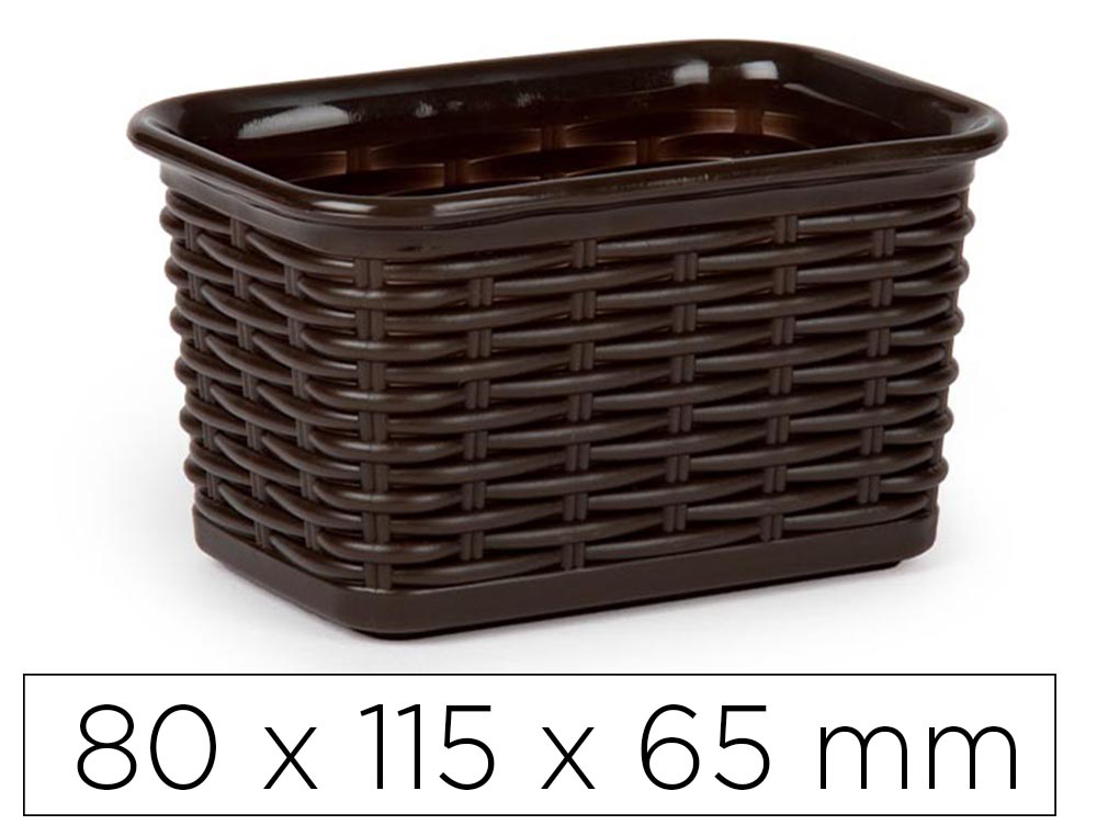 BANDEJA PLASTICO PLASTICFORTE VIME N 5 COR PRETO 80X115X65 MM