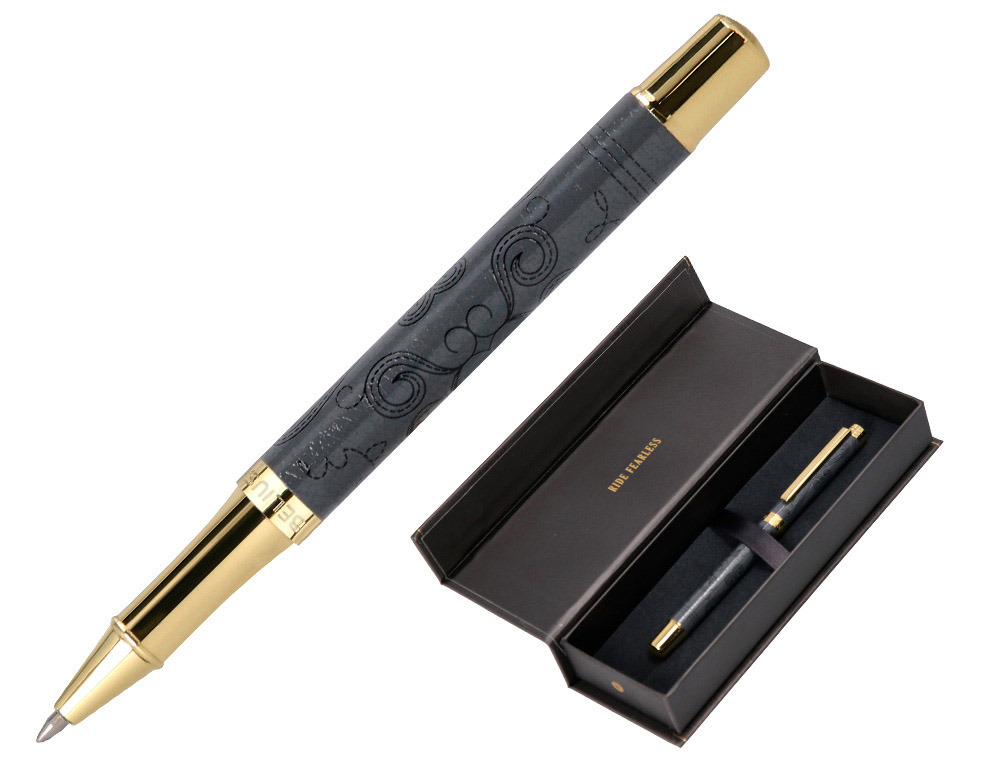 ROLLER BELIUS WILD WEST ALUMINIO COR PRETO DOURADO TINTA COR PRETO CAIXA DE DESIGN