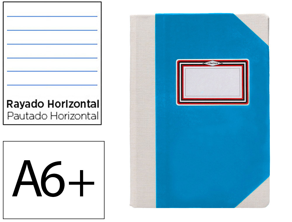 LIVRO DE CARTAO COSIDO FERNANDES FLECHA DIN A6+ PAUTADO 50 FOLHAS 100 GR AMARELO