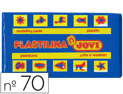 PLASTICINA JOVI 70 50 GR AZUL ESCURO