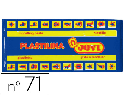 PLASTICINA JOVI 71 150 GR AZUL-ESCURO
