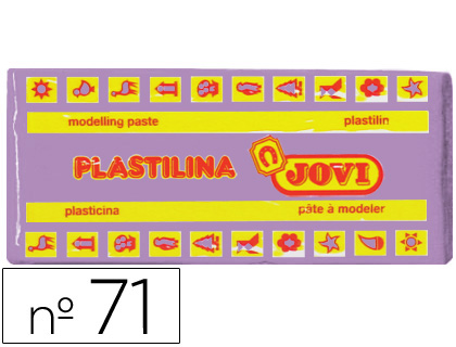 PLASTICINA JOVI 71 150 GR LILAS