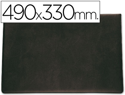BASE DE SECRETARIA ACOLCHOADA SARO-PRETA 490X330MM