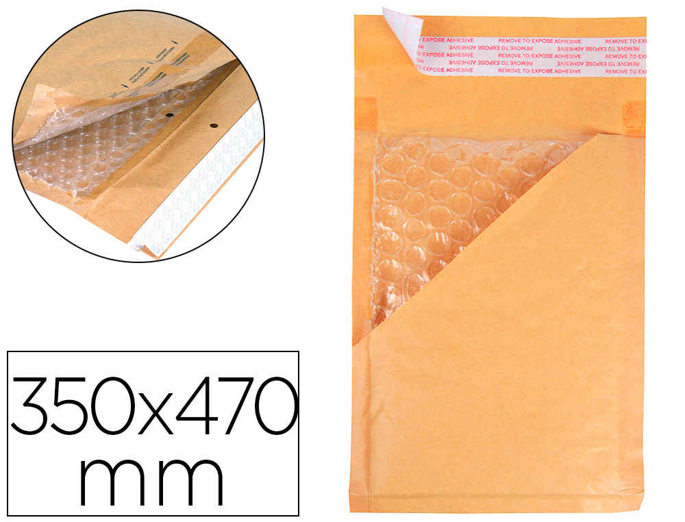 ENVELOPE BORBULHAS Q-CONNECT 350X470MM