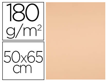 CARTOLINA LIDERPAPEL 50X65 CM 180 GR SEPIA
