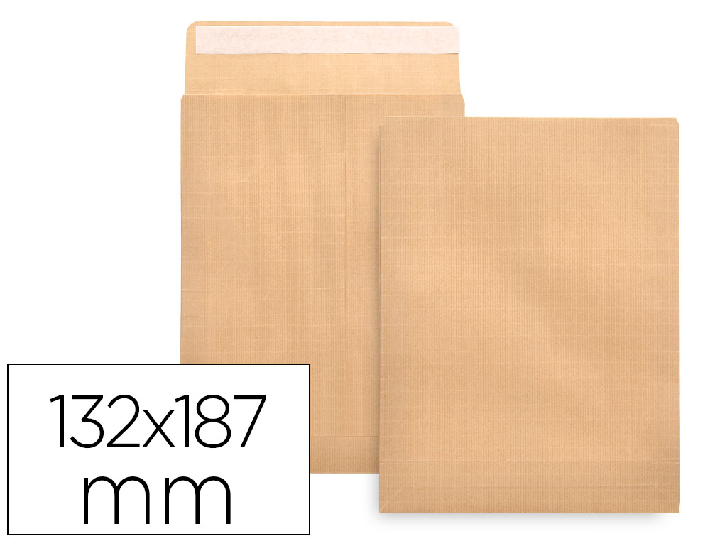 ENVELOPE LIDERPAPEL N.4 SALARIOS CASTANHO 140X190MM SEM JANELA PACK DE 500 UNIDADES