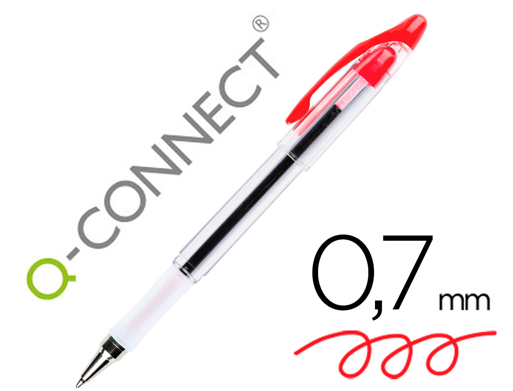 ESFEROGRAFICA Q-CONNECT DELTA VERMELHA