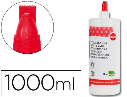 COLA BRANCA ESCOLAR LIDERPAPEL 1000 ML