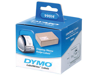 ETIQUETAS ADESIVAS DYMO PARA IMPRESSORA LABELWRITER 400 - 101X54 MM ENVIOS 220 ETIQUETAS