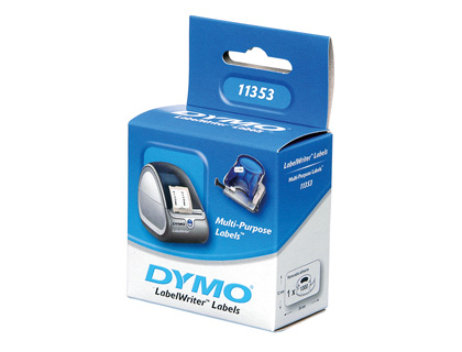 ETIQUETAS ADESIVAS DYMO PARA IMPRESSORA LABELWRITER 400 - 24X12 MM MULTIFUNCOES 1000 ETIQUETAS
