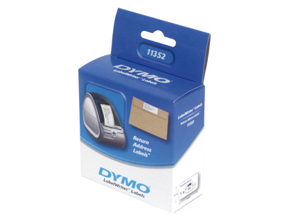 ETIQUETAS ADESIVAS DYMO PARA IMPRESSORA LABELWRITER 400 - 57X32 MM MULTIFUNCOES 1000 ETIQUETAS