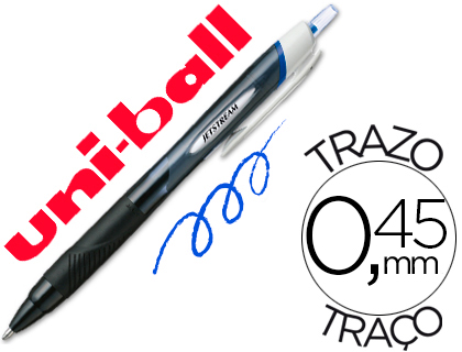 MARCADOR UNI-BALL JET STREAM JUNIOR SXN-150 AZUL