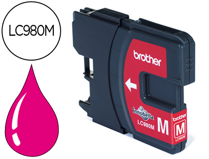 TINTEIRO BROTHER LC-980M MAGENTA