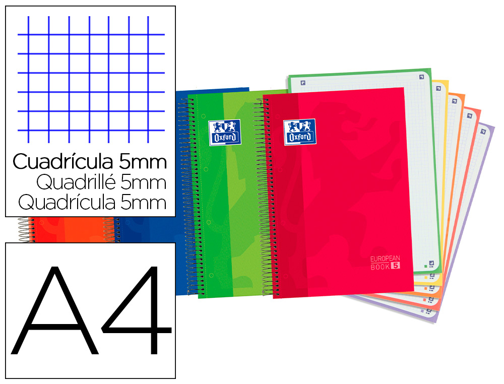 CADERNO ESPIRAL OXFORD EURO C\D A4 120 FOLHAS 50% FOLHAS GRTIS