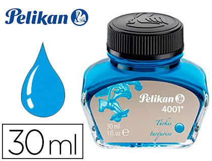TINTA PELIKAN 4001 , 30 ML TURQUESA