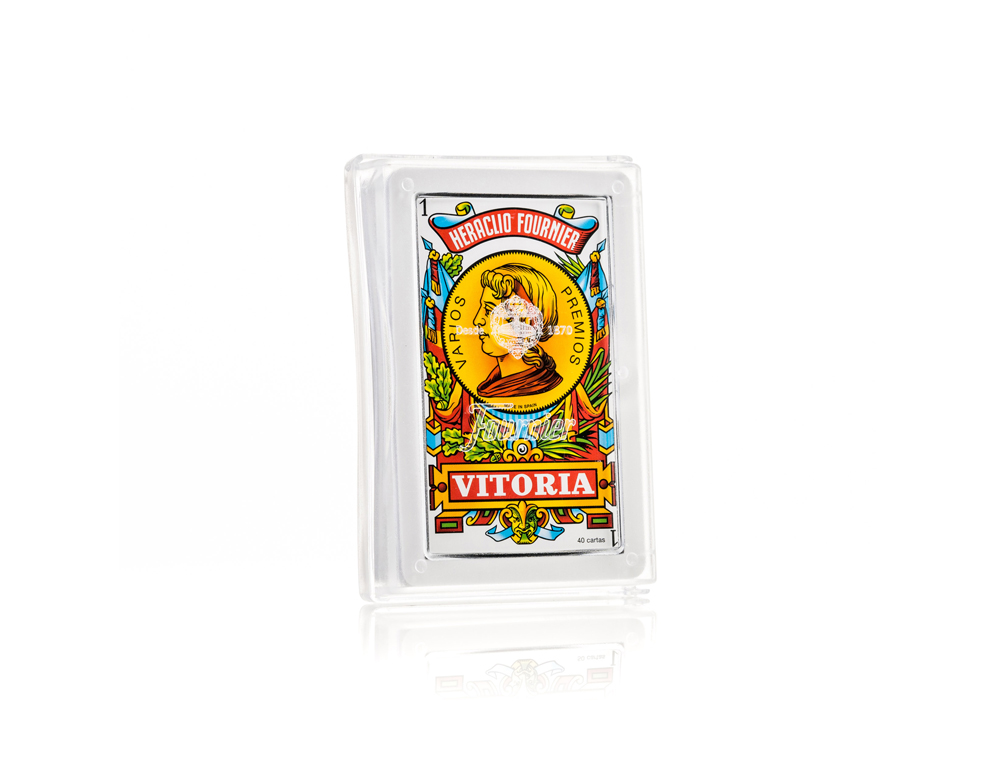 BARALHO FOURNIER 40 CARTAS ESTOJO PLASTICO