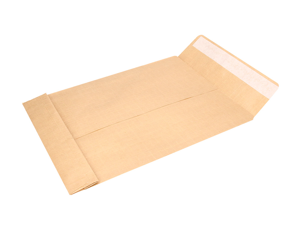 ENVELOPE LIDERPAPEL BOLSA FOLE KRAFT 229X324X30MM COM ABA EMTIRA DE SILICONE PAPEL 120GR CAIXA DE 50 UNIDADES
