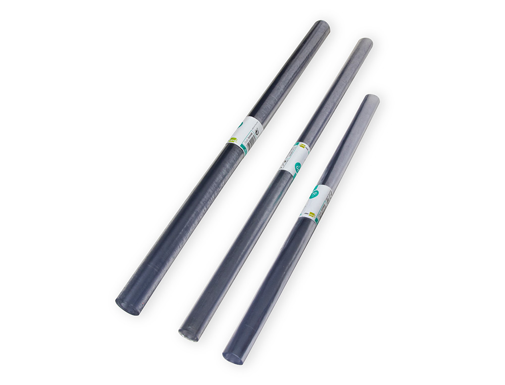 ROLO PLASTICO FORRA LIVROS, 0,45 MT X 2 MT. 80 MICRONS