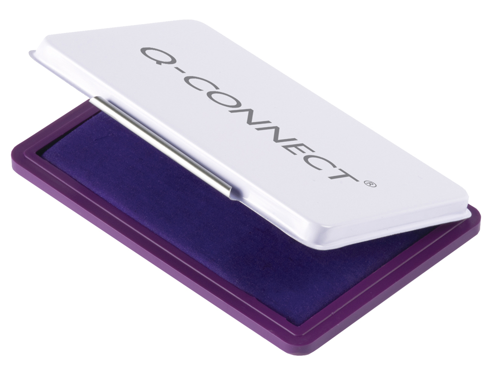 ALMOFADA PARA CARIMBO Q-CONNECT 110X70 MM VIOLETA
