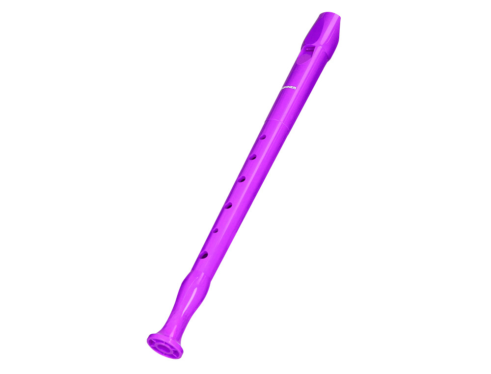 FLAUTA HOHNER 9508 COR VIOLETA BOLSA VERDE E TRANSPARENTE