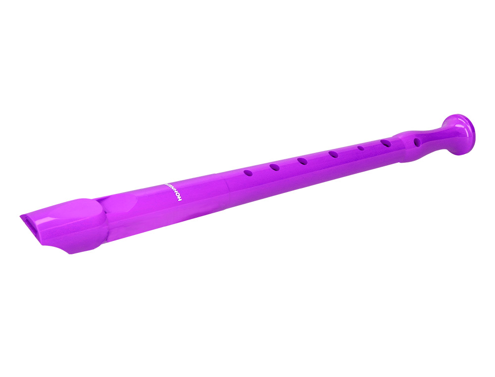 FLAUTA HOHNER 9508 COR VIOLETA BOLSA VERDE E TRANSPARENTE