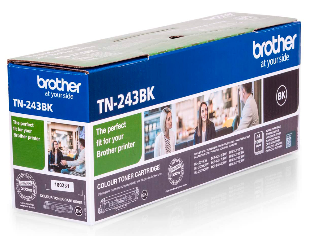 TONER BROTHER TN247BK DCP-L3510CDW / HL-L3270CDW / MFC-L3710CW PRETO 3000 PAGINAS