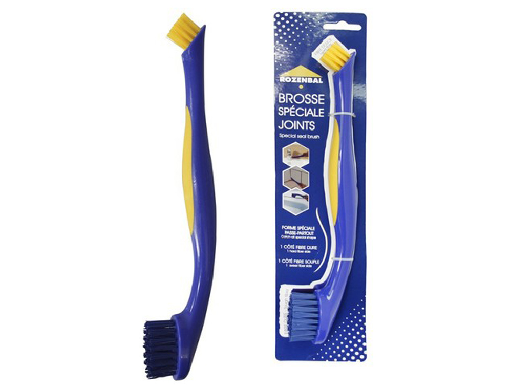 ESCOVA ROZENBAL DUPLA FIBRA PARA LIMPEZA 27,5X4X2,8 CM