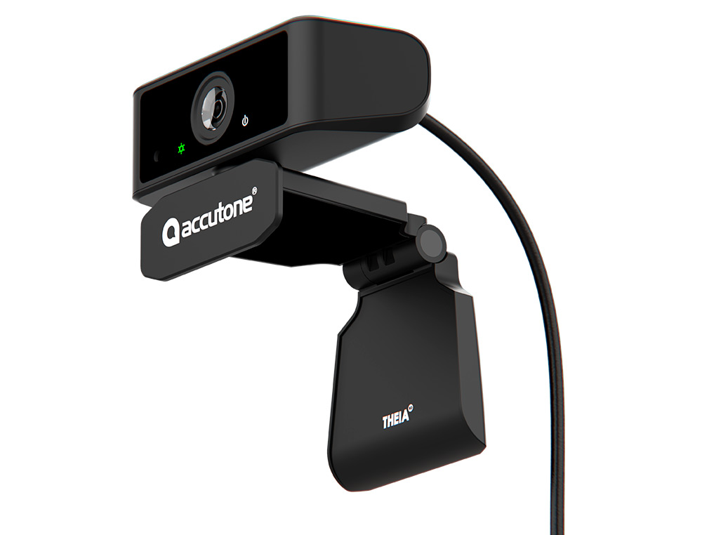CAMARA WEBCAM ACCUTONE ZE-THEIA TRUE HD CONEXAO USB 1920X1080 COM TRIPODE USB 2.0