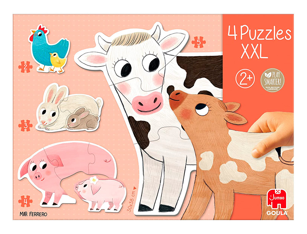 PUZZLE GOULA XXL MAES E BEBES 18 PECAS
