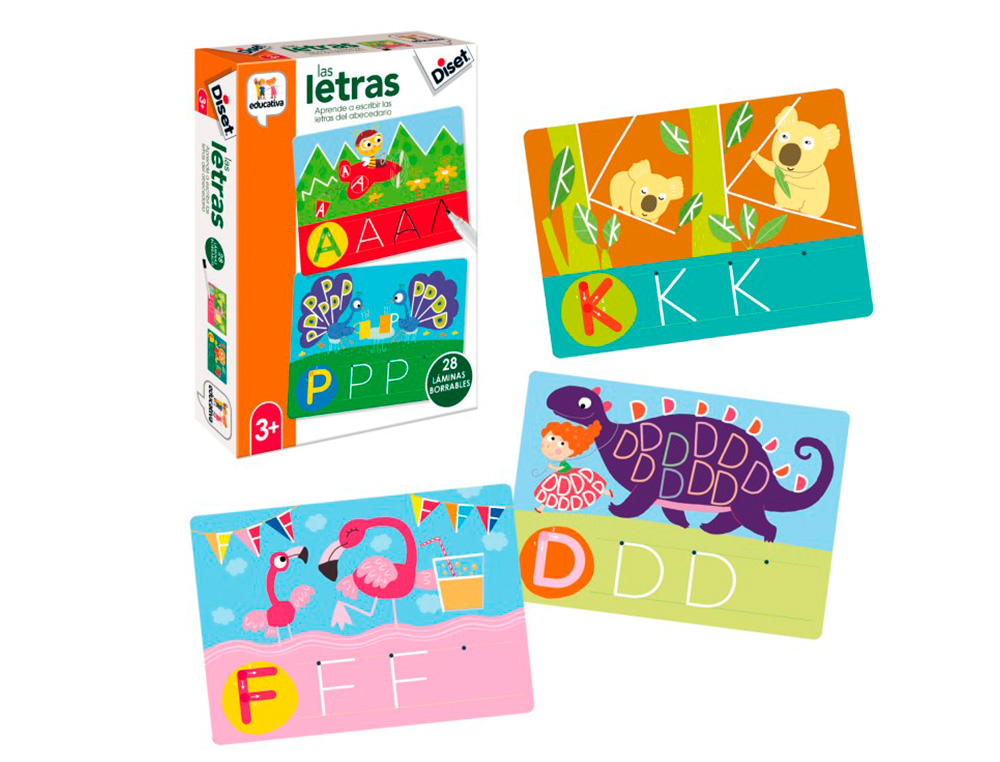 JOGO DISET DIDATICO AS LETRAS