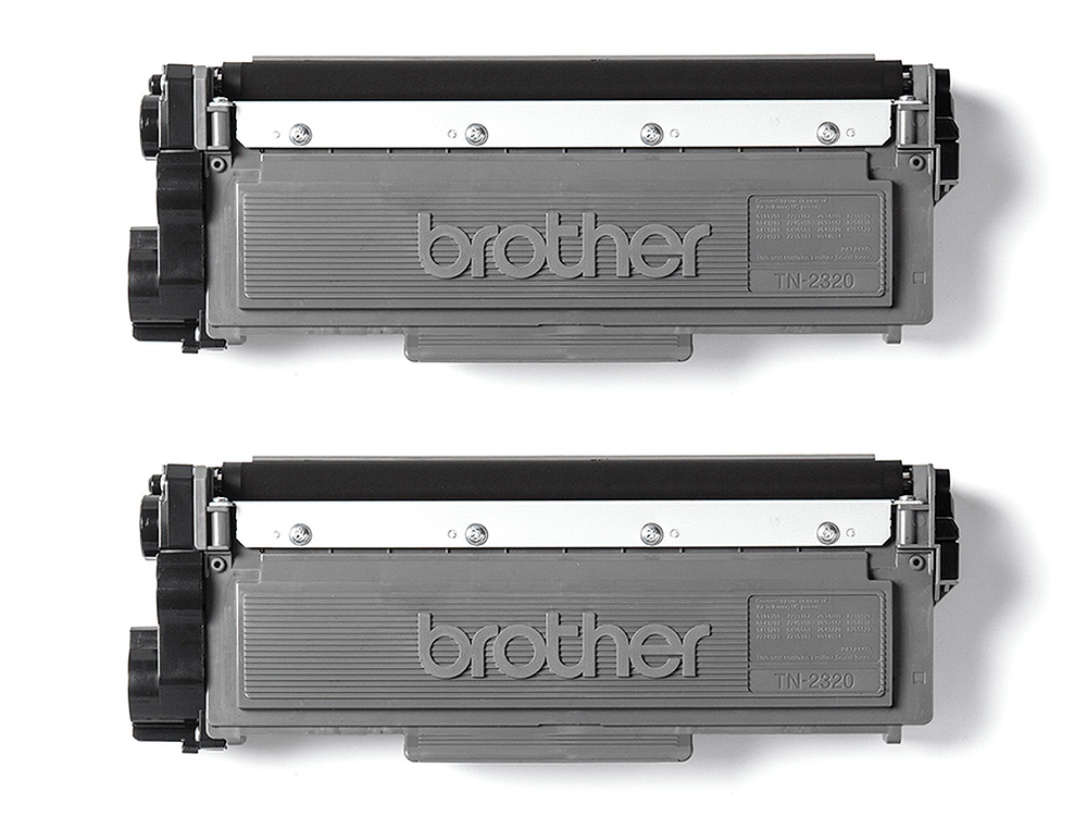 TONER BROTHER TN-2320 DCPL2520DW / 2540D / MFCL2700DW / 2720DW / 2740DW PRETO 2600 PAGINAS PACK 2 UNIDADES