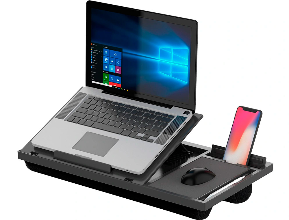 SUPORTE Q-CONNECT LARGO PARA PORTATIL MOVEL RATO ATE 17