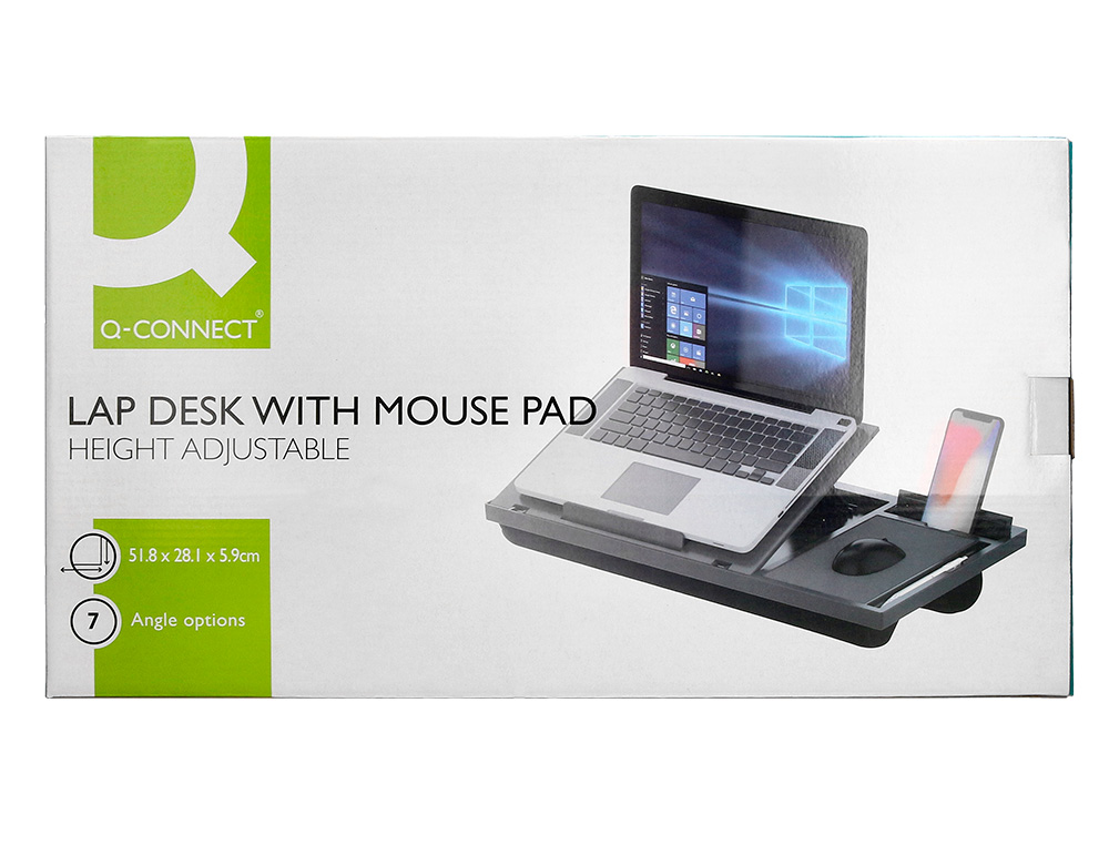 SUPORTE Q-CONNECT LARGO PARA PORTATIL MOVEL RATO ATE 17