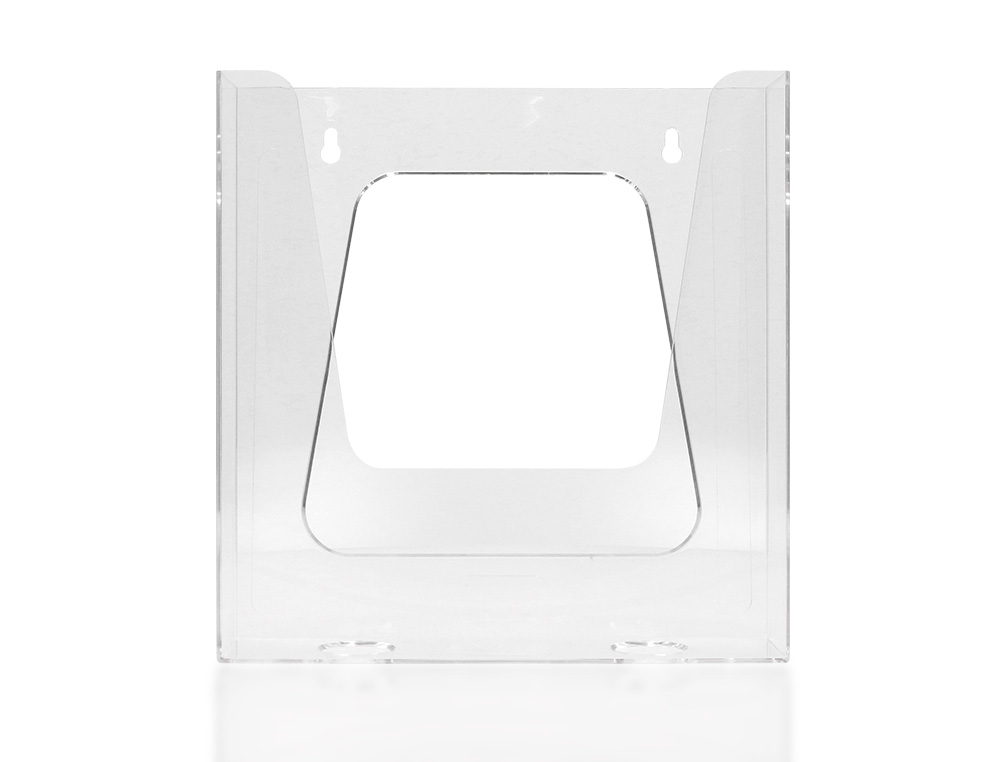 EXPOSITOR DE PAREDE ARCHIVO 2000 METACRILATO UM COMPARTIMENT0 DIN A4 TRANSPARENTE 225X50X244 MM