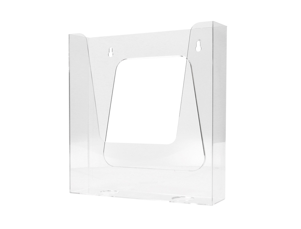 EXPOSITOR DE PAREDE ARCHIVO 2000 METACRILATO UM COMPARTIMENT0 DIN A4 TRANSPARENTE 225X50X244 MM
