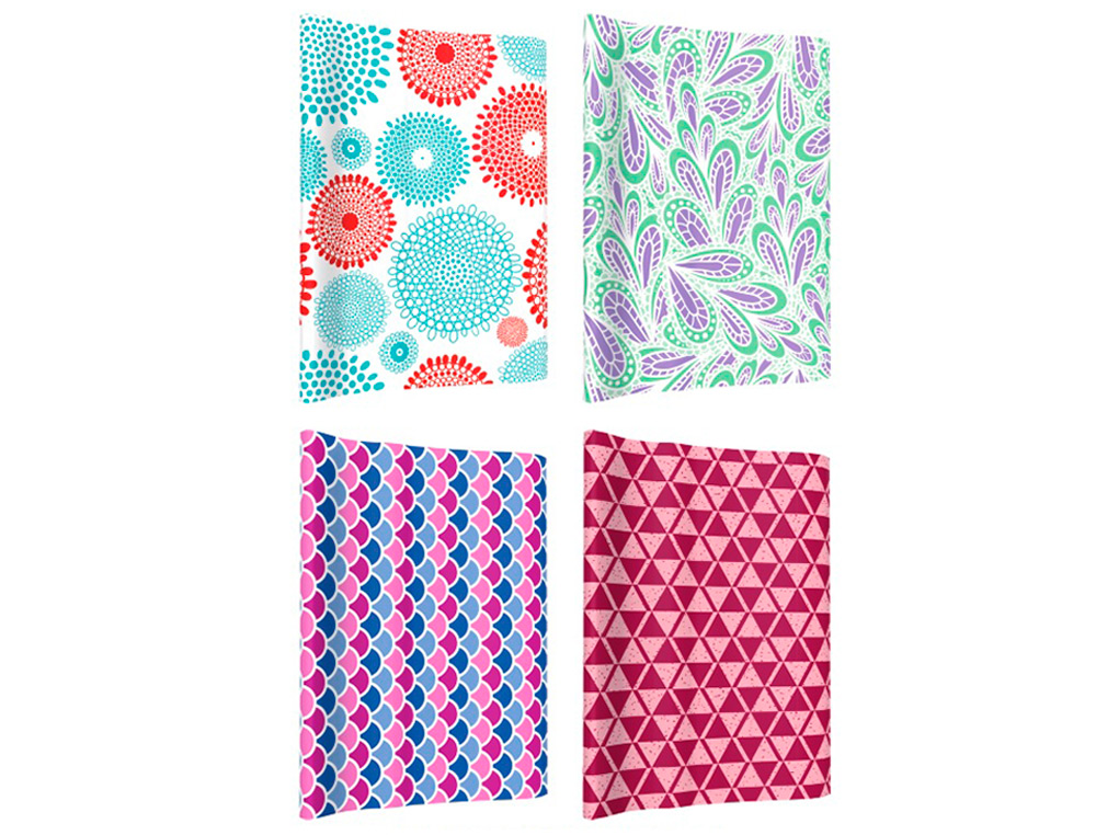PAPEL FANTASIA BASIKA TODO ANO ROLO LARGURA 1 M COMPRIMENTO 3 M MODELOS SORTIDOS GRAMAGEM 50 GR