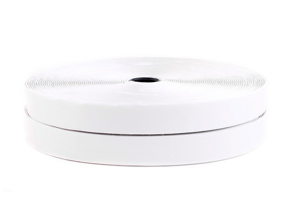 FITA DE FECHO ADESIVA LIDERPAPEL VELCRO BRANCO 20MM X 25M