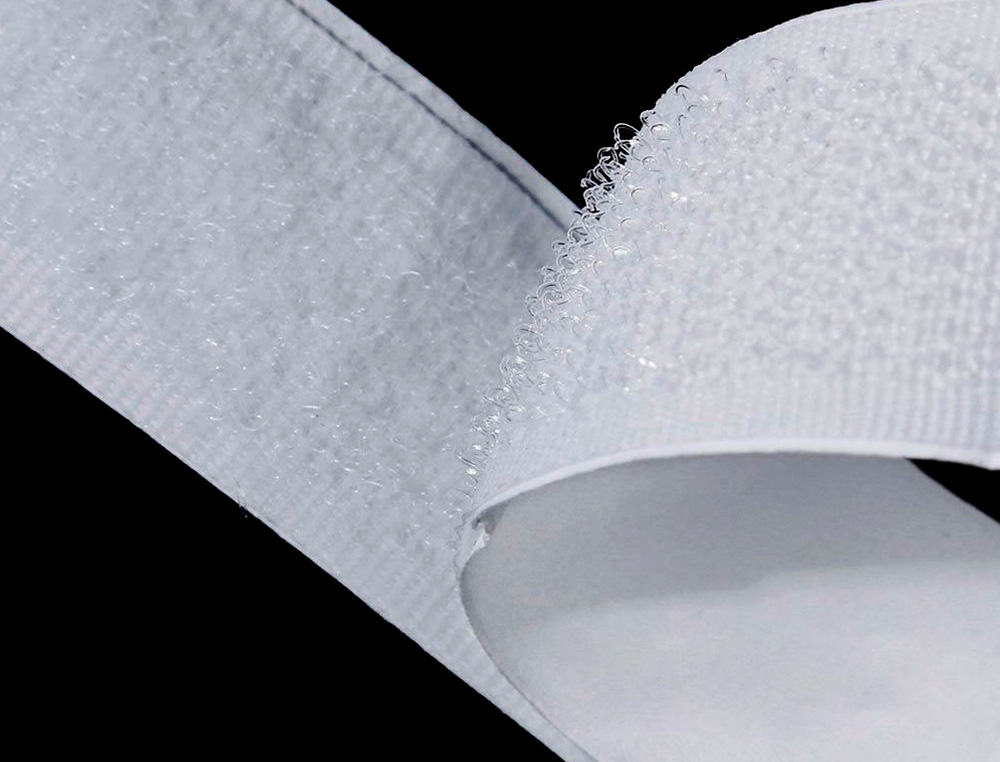 FITA DE FECHO ADESIVA LIDERPAPEL VELCRO BRANCO 20MM X 25M