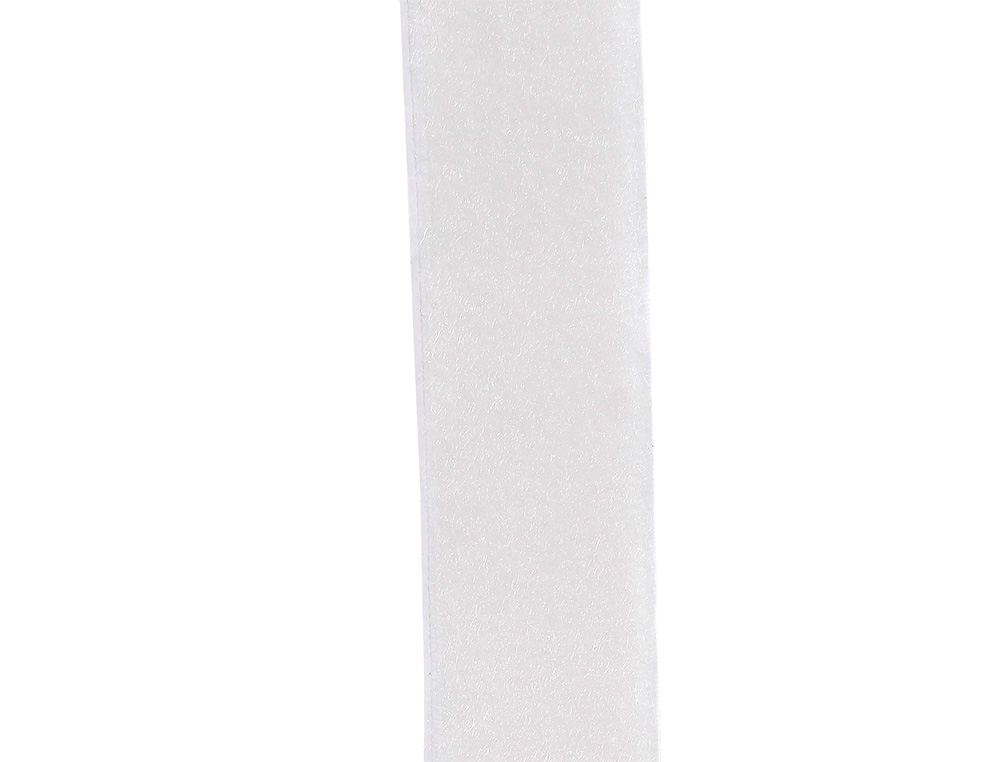 FITA DE FECHO ADESIVA LIDERPAPEL VELCRO BRANCO 20MM X 25M