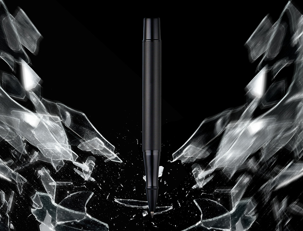 ROLLER BELIUS UNSTOPPABLE PRETO TINTA PRETA CAIXA DESIGN