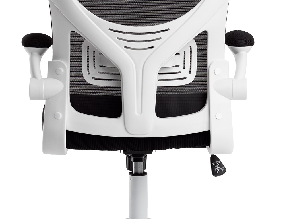 CADEIRA ERGONOMICA Q-CONNECT PALERMO MALHA BASE NYLON ALT MAX 1300 MM LARG 610 MM PROF 600 MM RODAS PREMIUM COR BRANCO/P