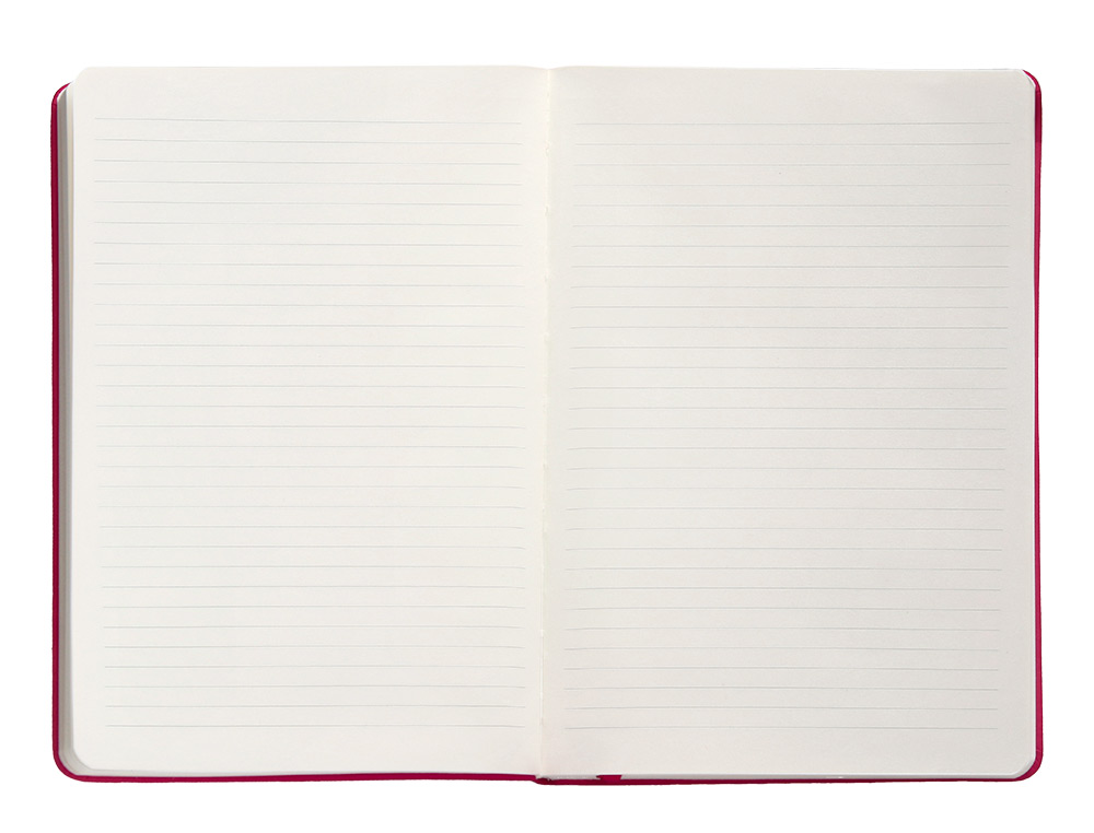 CADERNO COM ELASTICO ANTARTIK NOTES CAPA DURA A5 PAUTADO FUCSIA 100 FOLHAS 80 GR FSC